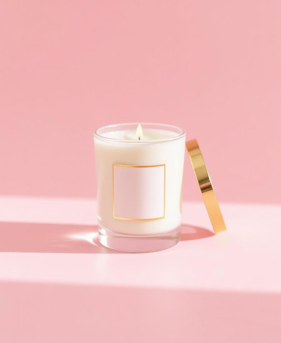 Rose Atelier Jar Candle — Damask rose · vanilla musk
